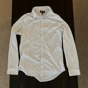 Express Men’s performance white stress shirt - extra slim medium